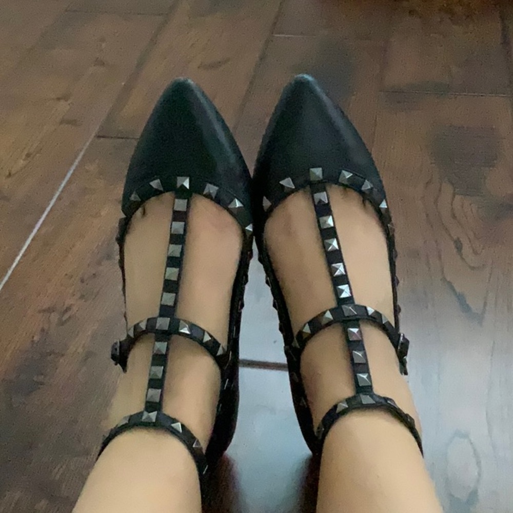 Charlotte Russe Roskstud Flats - 8